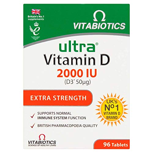 Ultra Vitabiotics Vitamin D 2000 IU Extra Strength