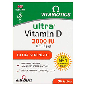 Ultra Vitabiotics Vitamin D 2000 IU Extra Strength