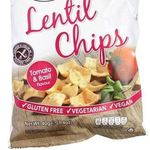Eat Real Lentil Tomato and Basil Chips 40 g