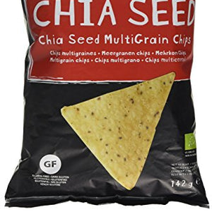 Luke'S Organic Chia Seed Multigrain and Seed Chips 142 g (Pack of 12)