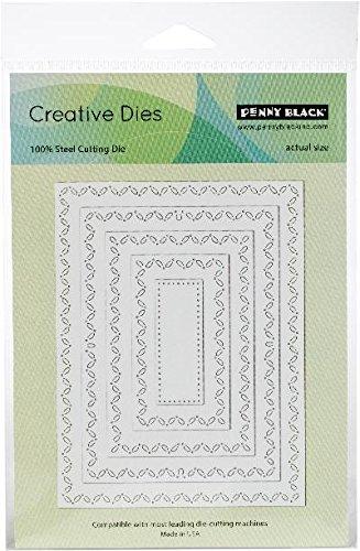 Penny Black Stitched Stackers Steel Die (51-416