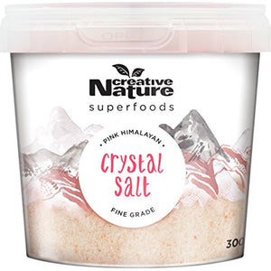 CREATIVE NATURE Pink Himalayan Crystal Salt Coarse 300g (PACK OF 3)
