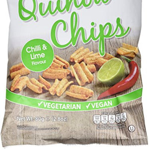 Cofresh Quinoa Chips Chilli and Fresh Lime 80 g (Pack of 10)