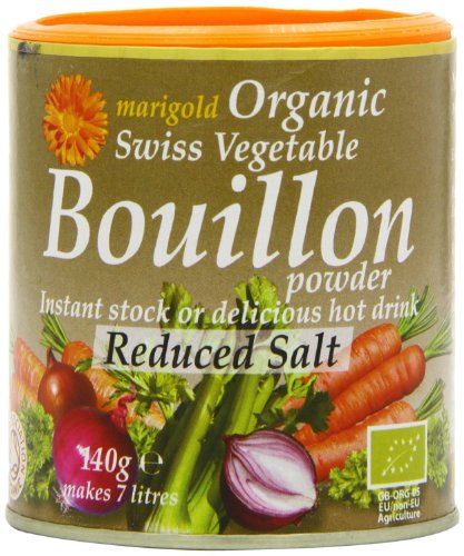Marigold Organic Swiss Vegetable Vegan Bouillon Powder, 140 g