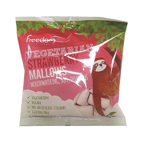 Freedom Strawberry Vegan Marshmallows 75 g (Pack of 7)