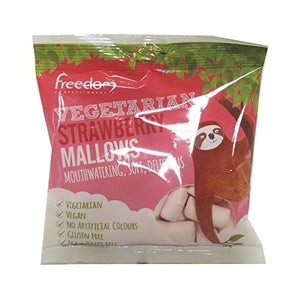 Freedom Strawberry Vegan Marshmallows 75 g (Pack of 7)