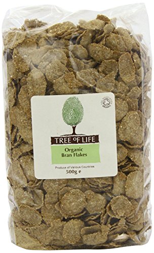 TREE OF LIFE ORG BRAN FLAKES 500G (Pack 500g x 6)