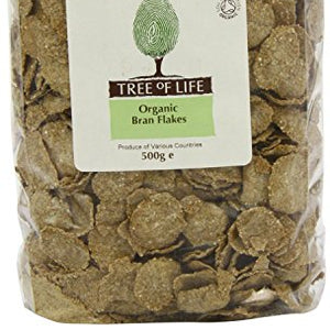 TREE OF LIFE ORG BRAN FLAKES 500G (Pack 500g x 6)