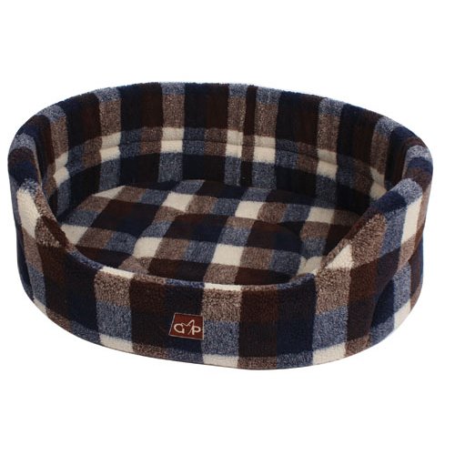 Gor Pets Highland Premium Bed 70Cm (28") Autumn Check | Gor Pets
