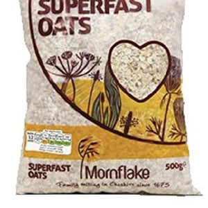 Mornflake Oats - Super Fast Breakfast 500g (Pack of 4)