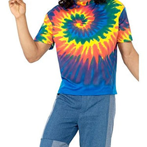 Fancy Dress VIP Smiffys 1960s Tie Dye T-Shirt Chest 42"-44" (47207L) NEEDSDIMS Jun 2018
