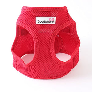 Snappy Mesh Harness Red X-Large| Doodlebone