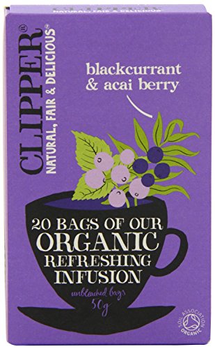 Clipper Org Infusion B/currant & Acai 20bag X 6 (Pack of 6)