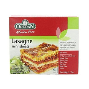 Orgran Rice & Corn Lasagne 200g X 4 (Pack of 4)
