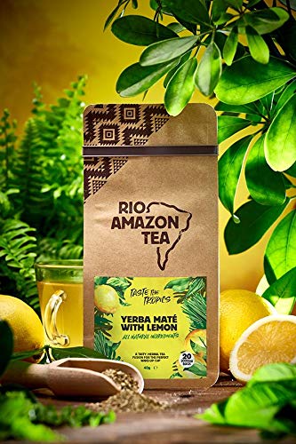 Rio Amazon Yerba Maté with Lemon Tea 20 Bags