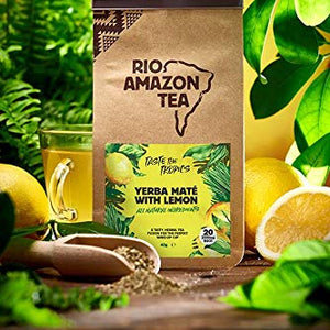 Rio Amazon Yerba Maté with Lemon Tea 20 Bags
