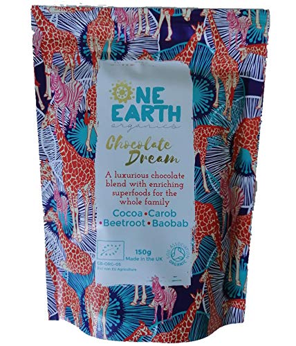 One Earth Organics Chocolate Dream Superfood Blend Powder, 150 g