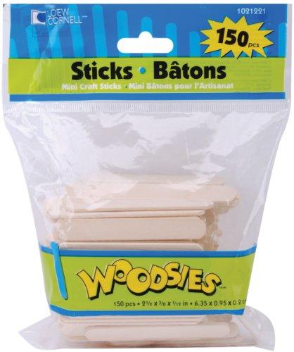 Simply Art Wood Mini Craft Sticks 150 ct.