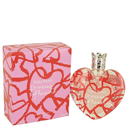 Vera Wang Princess Of Hearts 50ml/1.7oz Eau De Toilette Spray Women EDT Perfume x 1
