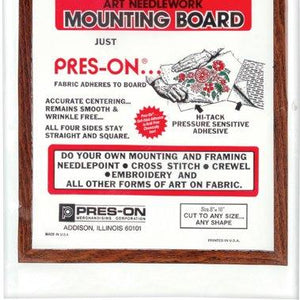 PRES ON Mounting Board, 8-Inch x 10-Inch