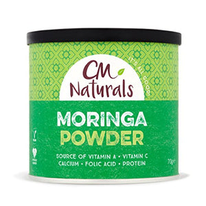 CM NATURALS Organic Moringa Powder 70g (PACK OF 1)