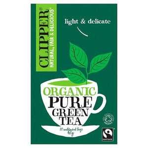 Clipper Organic Pure Green Tea (Pack of 6)