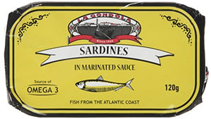 La Gondola Sardines in Marinated Sauce 120 g (Pack of 5)