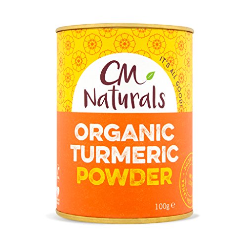 cm Naturals Organic Turmeric Powder 100g from Turmeric Root and Ethically Sourced