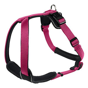 Harness Neopren Xl 73-94 Cm, 25 Mm Nylon Raspberry/Neopren Black | Hunter