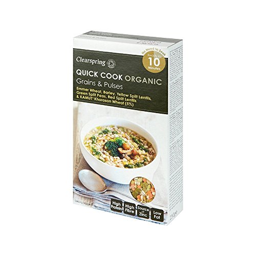 Clearspring Quick Cook Organic Grains & Pu 250g box