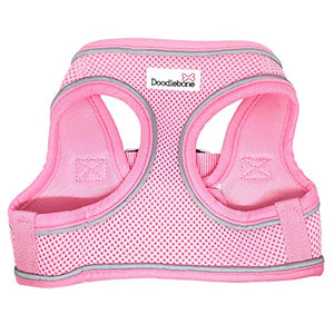 Snappy Mesh Harness Pink Xx-Large| Doodlebone
