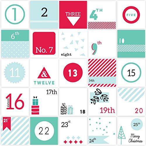 Pinkfresh Studio Christmas Wishes Acetate Cards 25/Pkg-2"X2"