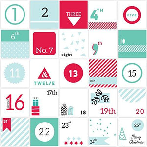 Pinkfresh Studio Christmas Wishes Acetate Cards 25/Pkg-2"X2"