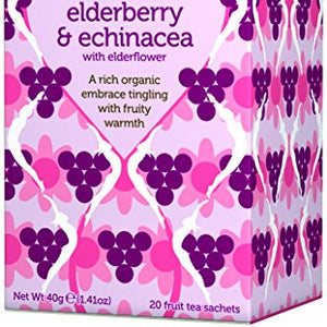 PUKKA HERBAL AYURVEDA Organic Elderberry & Echinacea - R 20bags (PACK OF 1)