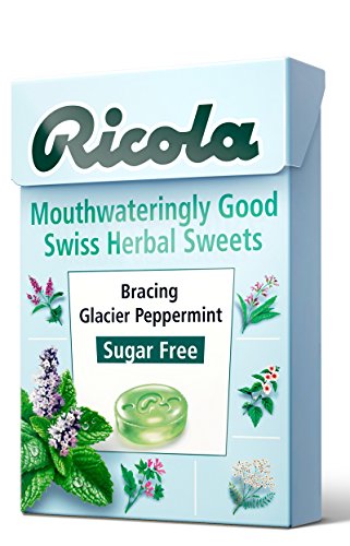 Ricola Box Sugar Free Glacier Peppermint, 45 g