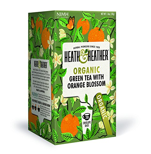 Heath & Heather | Organic Green Tea & Orange Blossom | 6 X 20 Bags