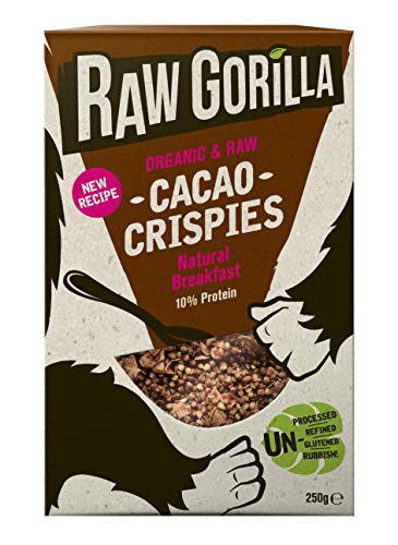 Raw Gorilla Official Organic, Raw, Vegan and Paleo Cacao Crispies 250g