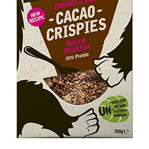 Raw Gorilla Official Organic, Raw, Vegan and Paleo Cacao Crispies 250g