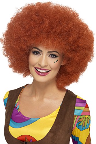 Smiffys 60's Afro Wig Auburn WBG 3