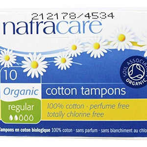 Natracare Org Non Applicator Tampons Reg 20'S Box