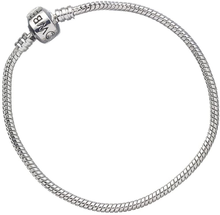 XS- CHILD SIZE 17cm Official Harry Potter Jewellery Silver Charm Bracelet for Harry Potter Slider Charms