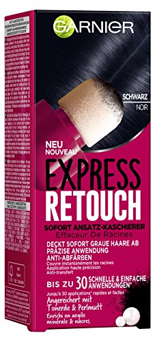 Garnier Express Retouch Root Concealer for Black Hair, 10 ml