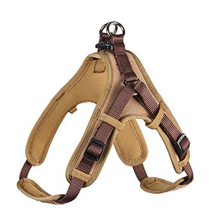 Harness Neoprene Vario Quick Xl 79-100 Cm, 25 Mm Nylon Brown/Neoprene Caramel | Hunter