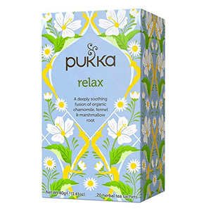 Pukka Relax - 20 Tea Bags - Pack of 4