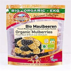 Pearls of Samarkand Org Black & White Mulberries 100g