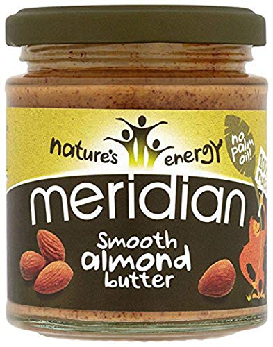 Meridian Smooth Almond Butter 170 g (Pack of 3)