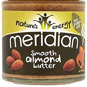 Meridian Smooth Almond Butter 170 g (Pack of 3)