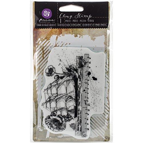 Prima Marketing Cling Stamp 3.5"X5"-Nautical