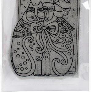 STAMPENDOUS LBCR009 Cling Stamp Kindred Holiday