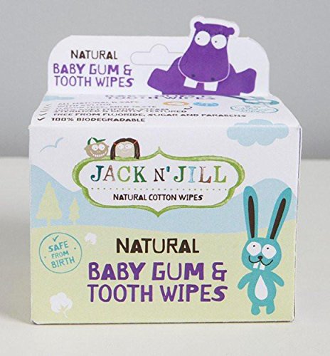 Jack N Jill Natural Baby Tooth and Gum Wipes